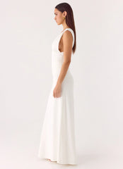 Options Maxi Dress - White