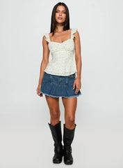 Madaleine Top Floral