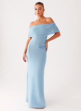 Leya Maxi Dress - Blue