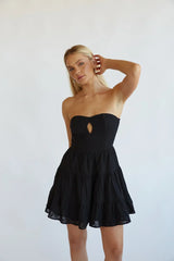 Blythe Embroidered Mini Dress