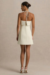 Nelly | Nude Bandeau Mini Dress