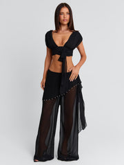 HAILLIE PANTS BLACK