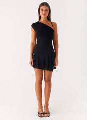 Moonrise Mini Dress - Black