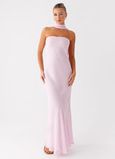 Under The Pagoda Maxi Dress - Pink