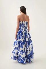 Floral Print Maxi Dress