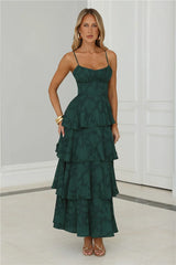 Thriving Now Maxi Dress Green