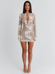 Adelinae Mini Dress Cream