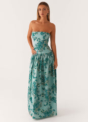 Andorra Maxi Dress - Cloud Nine Floral
