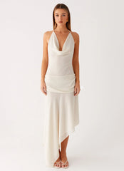 Nyra Midi Dress - Cream