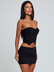 Ellis Corset Top Black