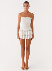 Kimia Mini Dress - White