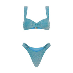Malta Top Teal Shimmer