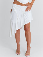 Noemai Midi Skirt White