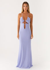Roberta Maxi Dress - Heather Blue