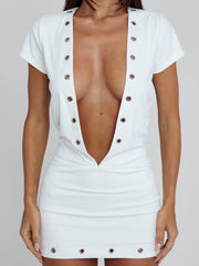 Tula Mini Dress White