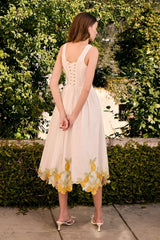 Clarissa Dress in Lemon