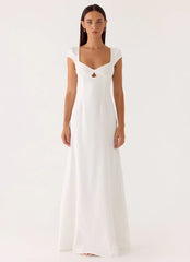 Never Really Over Maxi Dress - White