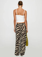 Fyre Wide Leg Pant Zebra